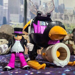 fisher price imaginext penguin copter and figure DC Batman